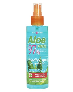 Zklidňující sprej Aloe vera 97% VIVAPHARM 200 ml