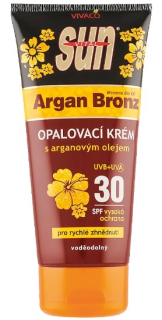 Opalovací krém s BIO arganovým olejem SPF 30 SUN VITAL 200 ml