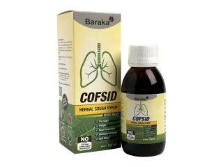 Cofsid bylinný sirup proti kašli, 100 ml, Baraka